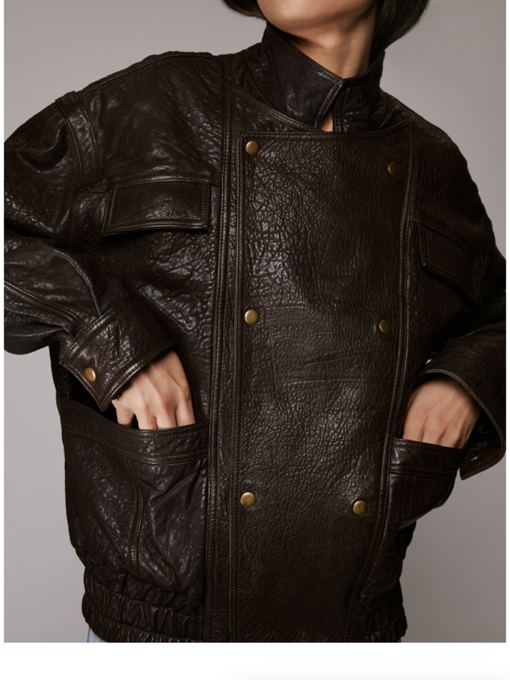 Bardot Leather Jacket NWT